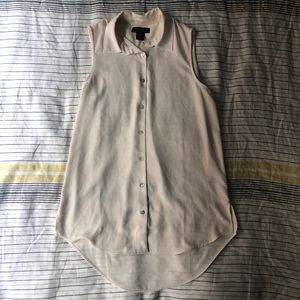 Rachel Zoe Button up tank top